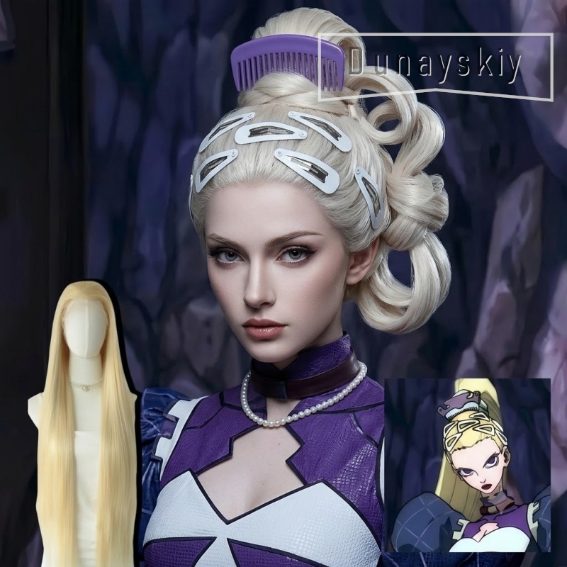 Cosplay Anime White Hair - White Large BB Hair Clips Cosplay