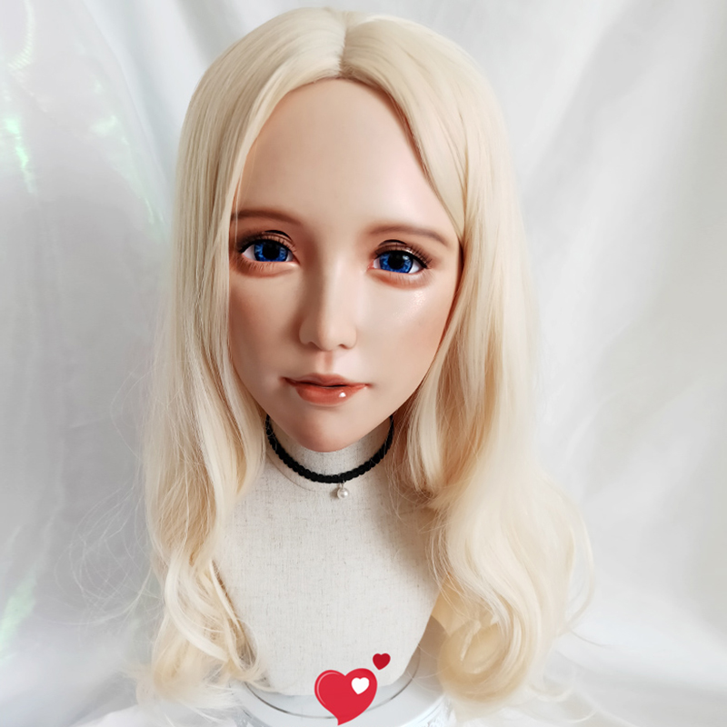 Anime Cosplay Eye Makeup - (Shu-02)Female Sweet Girl Resin Half Head