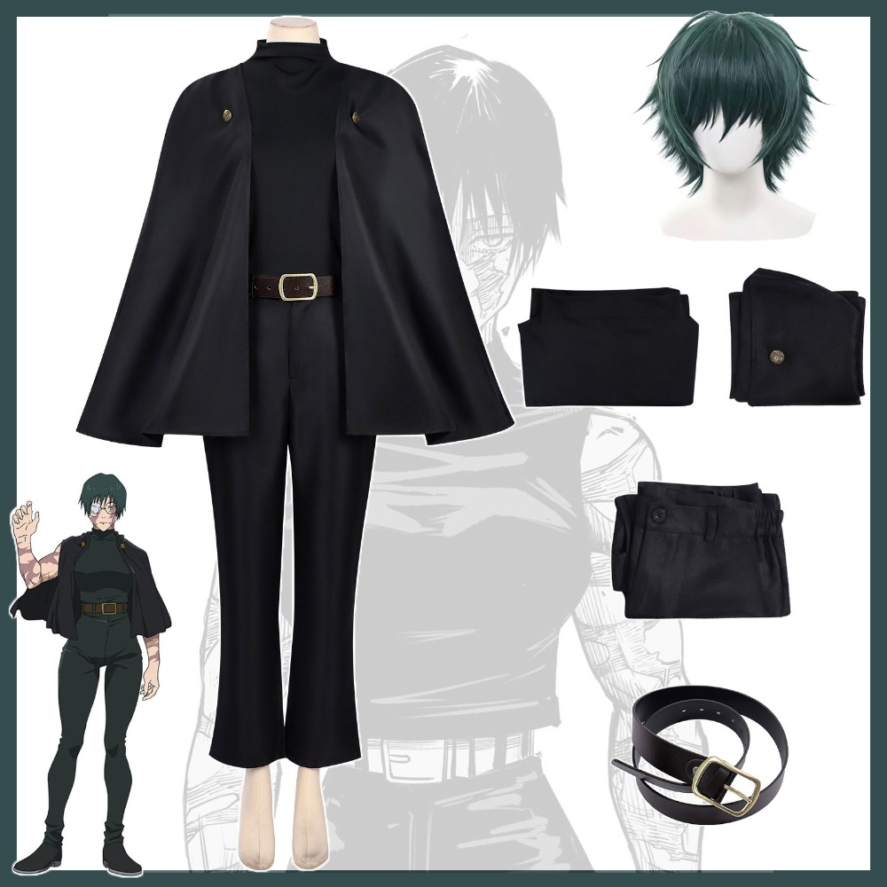 Anime Cosplay Jujutsu - Anime Jujutsu JJK Zenin Maki Cosplay