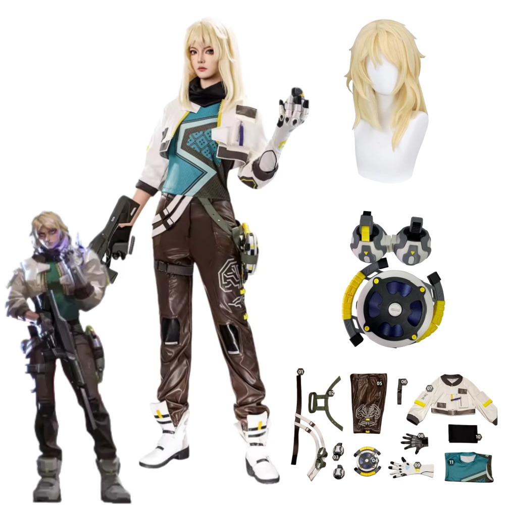 Anime Cosplay Clothes - Deadlock Cosplay Costume Props VALORANT Deadlock
