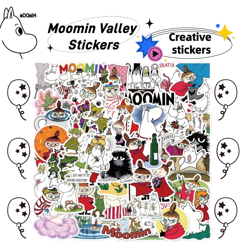 Anime Cosplay Instagram - Moomin Valley cartoon anime merchandise creative