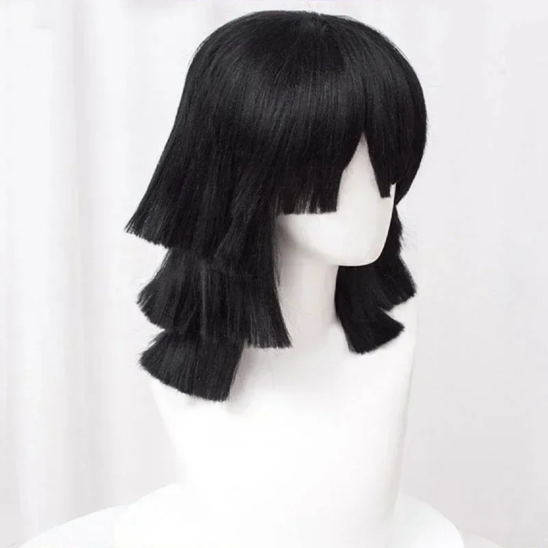 2026 High Quality Iguro Obanai - огляд і ціна Cosplay Anime Black Hair