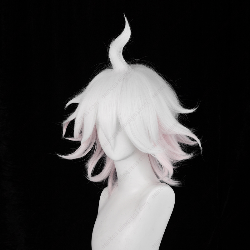 Anime Nagito Komaeda Cosplay W - огляд і ціна Cosplay Anime White Hair