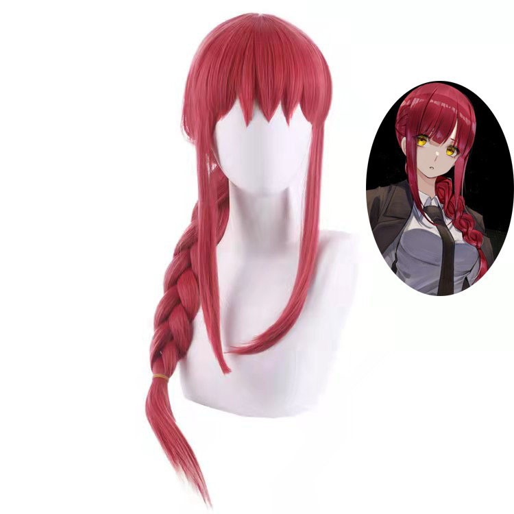 Makima Cosplay wig Anime Chain - огляд і ціна Anime Cosplay Makima