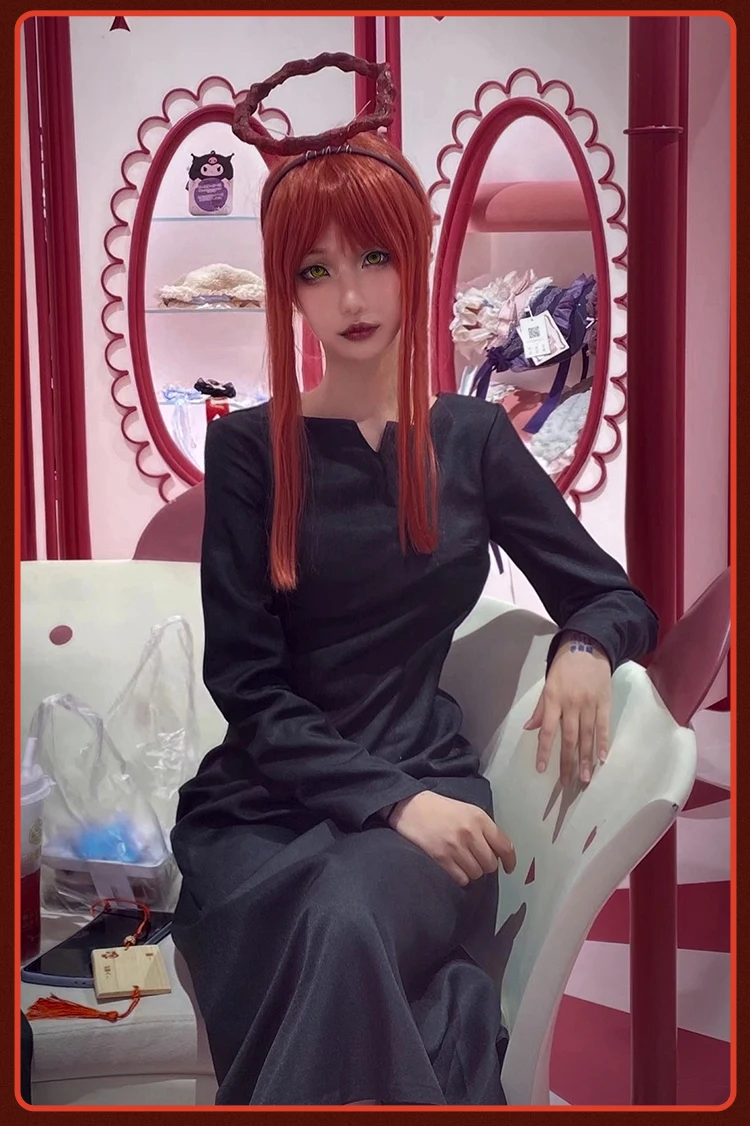 Anime Chainsaw Man Makima Cosp - огляд і ціна Anime Cosplay Makima