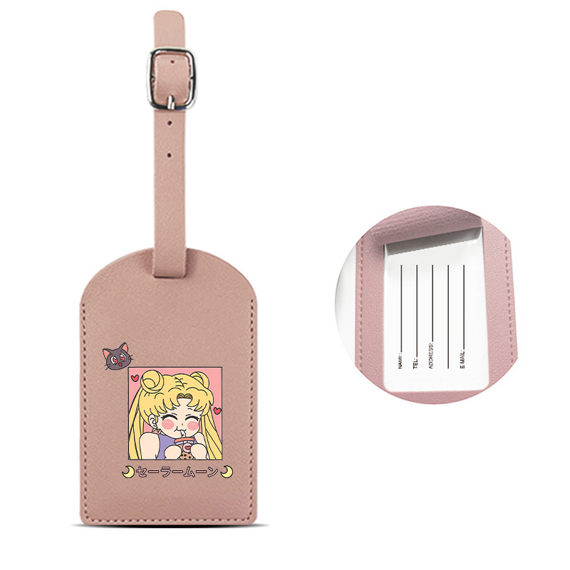 Sailor Moon Luggage Tag for Wo - огляд і ціна Anime Cosplay Girl Name
