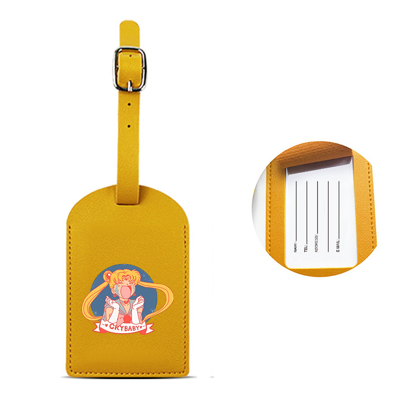 Sailor Moon Luggage Tag for Wo - огляд і ціна Anime Cosplay Girl Name