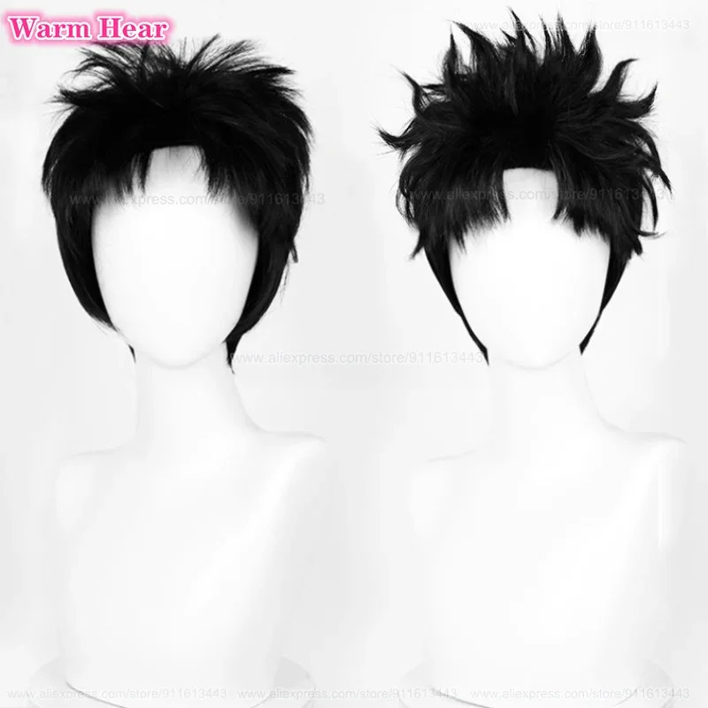 Ken Takakura Synthetic Short 2 - огляд і ціна Cosplay Anime Black Hair