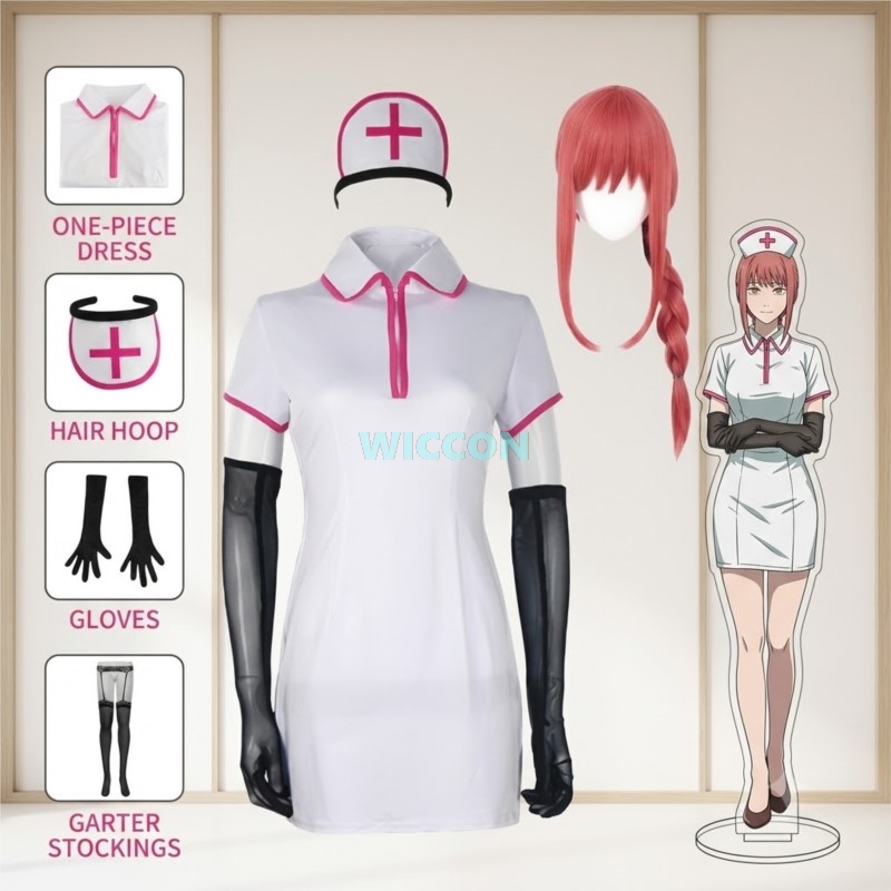 Anime Chainsow Man Cosplay Cos - огляд і ціна Anime Cosplay Makima