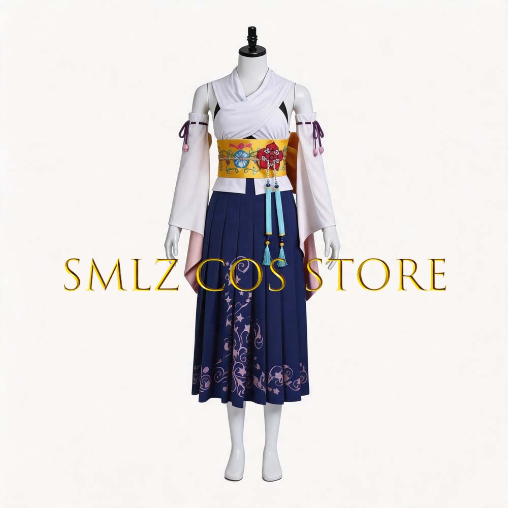Smlz FFX Yuna Cosplay Anime FF - огляд і ціна Women Anime Cosplay