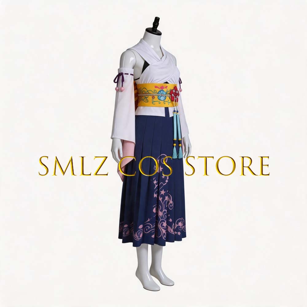 Smlz FFX Yuna Cosplay Anime FF - огляд і ціна Women Anime Cosplay