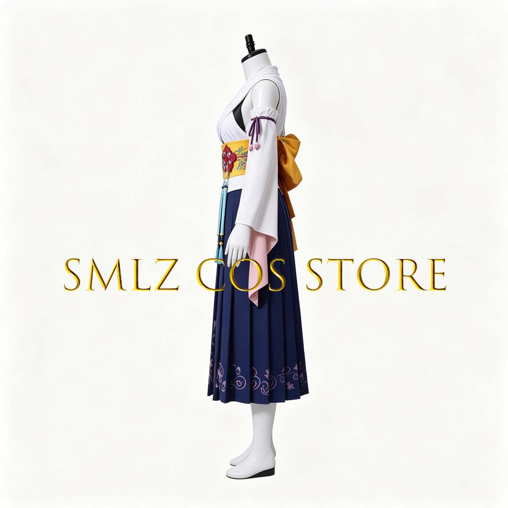 Smlz FFX Yuna Cosplay Anime FF - огляд і ціна Women Anime Cosplay