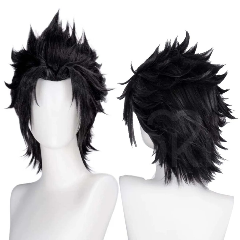 Le Cool Men Zackk Fair Cosplay - огляд і ціна Cosplay Anime Black Hair