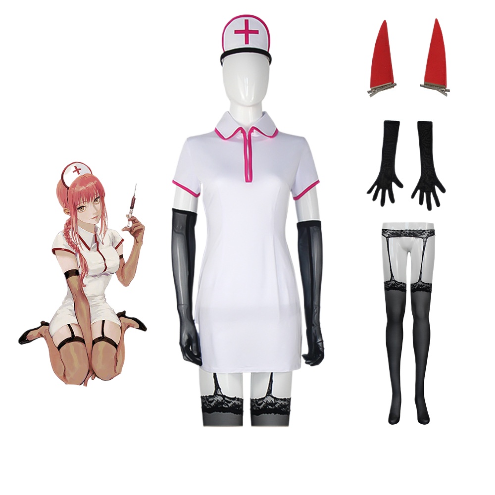 Chainsaw Man Costume, Anime Gi - огляд і ціна Anime Cosplay Makima