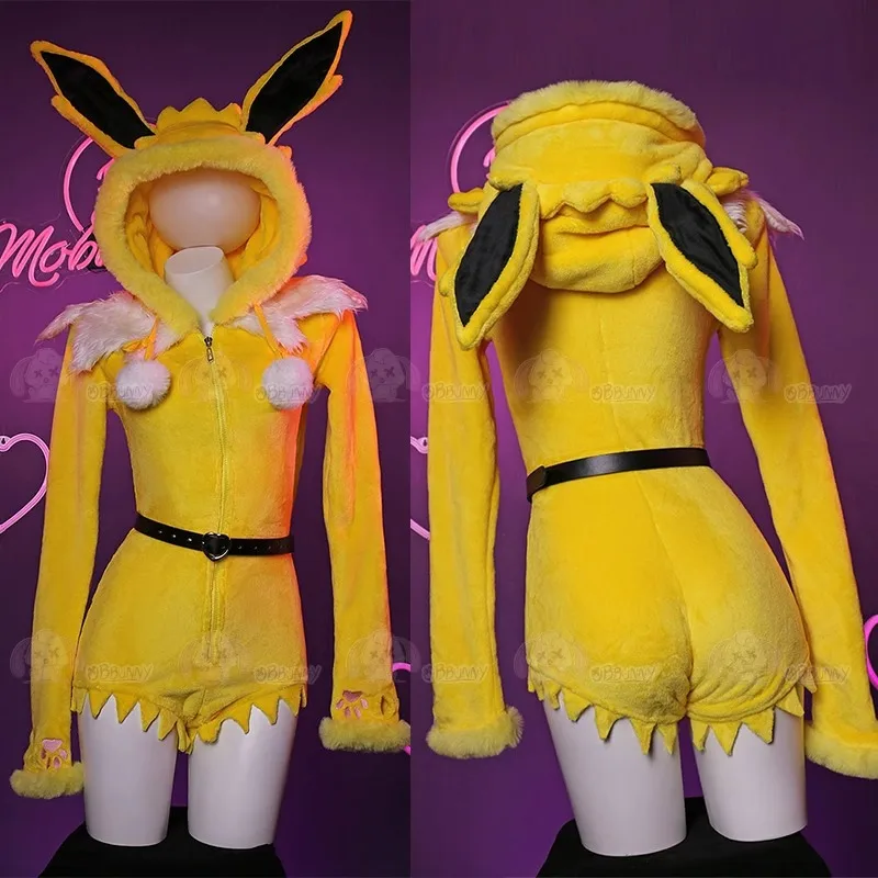 Sexy Deep V Hooded Bodysuit So - огляд і ціна Anime Cosplay Bunny