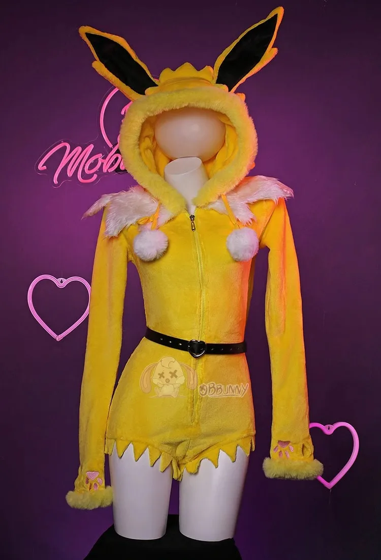 Sexy Deep V Hooded Bodysuit So - огляд і ціна Anime Cosplay Bunny