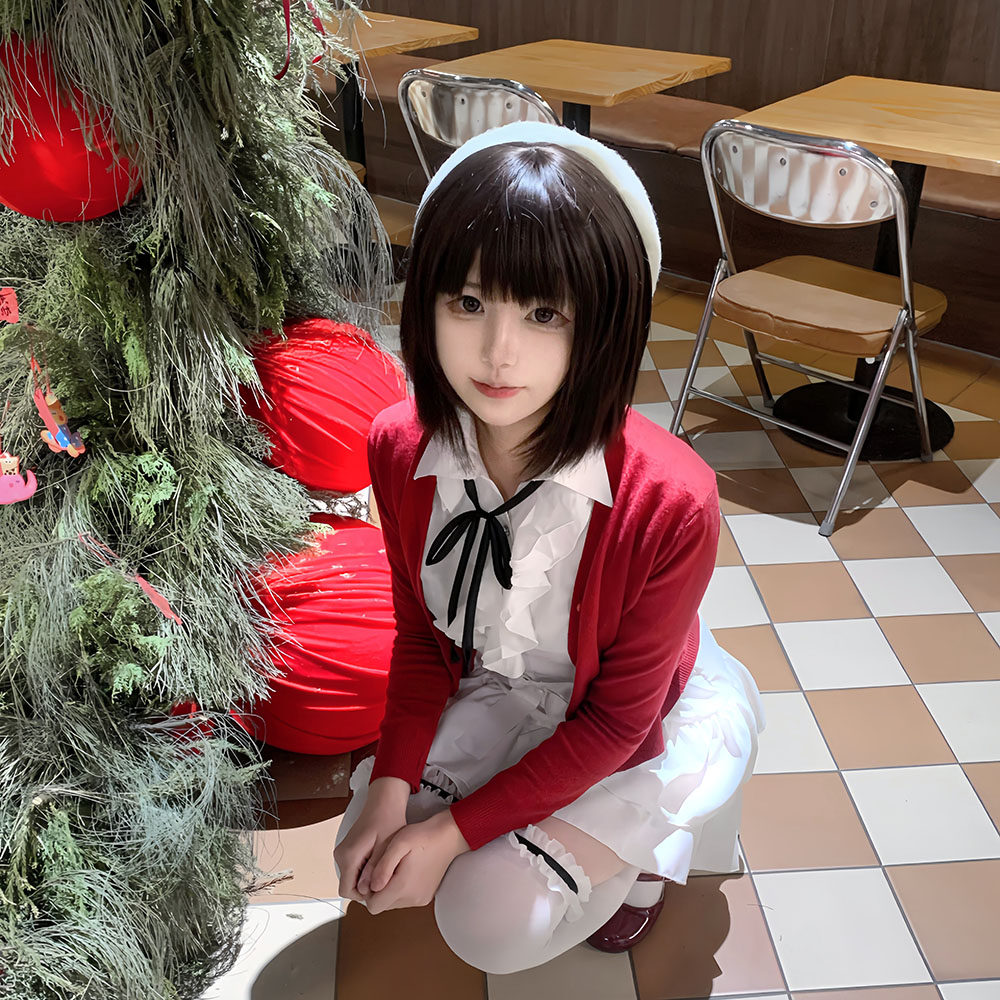 Girl Red Coat Shirt Skirt Set  - огляд і ціна Anime Cosplay Girls