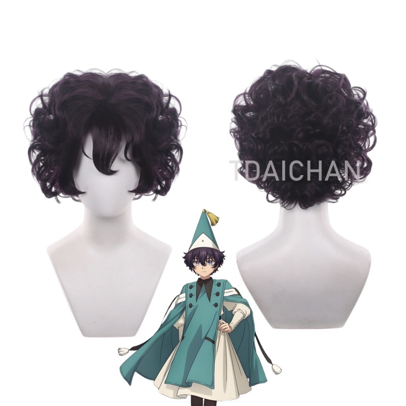 Witch Hat Atelier Agott Akrome - огляд і ціна Cosplay Anime Black Hair