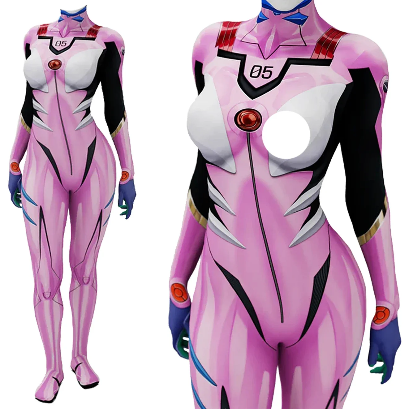 Anime EVA 05 Makinami Cosplay  - огляд і ціна Anime Cosplay Girls