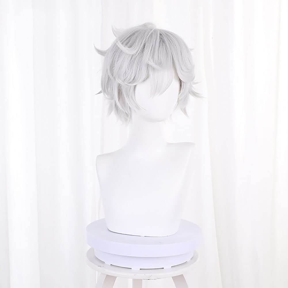 Gabimaru Wig Cosplay Anime Jig - огляд і ціна Cosplay Anime White Hair