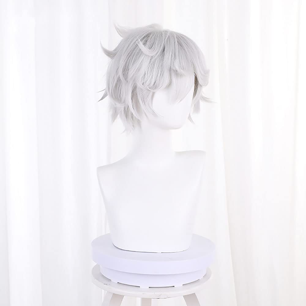 Gabimaru Wig Cosplay Anime Jig - огляд і ціна Cosplay Anime White Hair