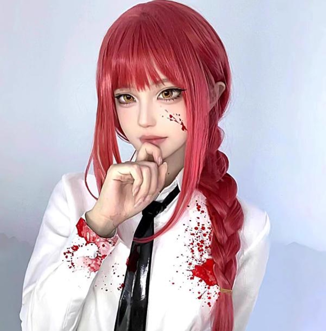Makima Wig Cosplay Women  Anim - огляд і ціна Anime Cosplay Makima