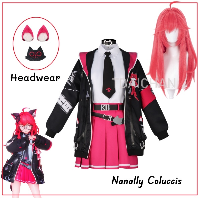 Neverness To Everness Nanally  - огляд і ціна Anime Cosplay Pink