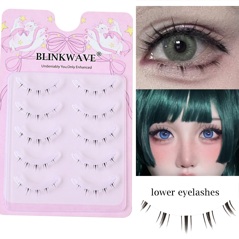 Manga Lower Strip Lashes Natur - огляд і ціна Anime Cosplay Eye Makeup
