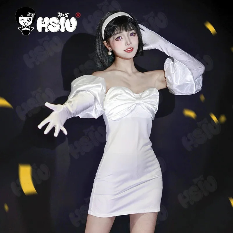 Anime alien stage Costume Whit - огляд і ціна Cosplay Anime White Hair