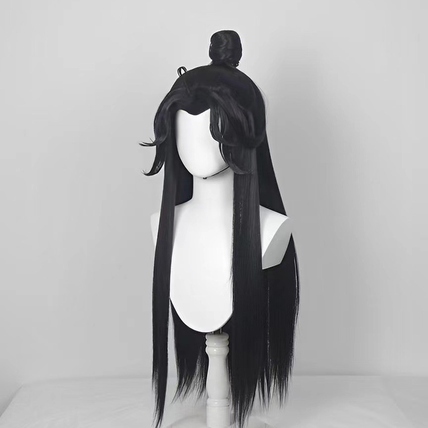 Long Straight Black Hair for H - огляд і ціна Cosplay Anime Black Hair
