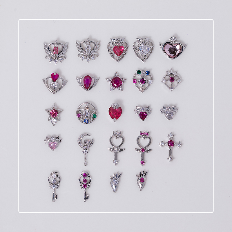 10 PCS mix Silver Pretty Soldi - огляд і ціна Sailor Moon Wand