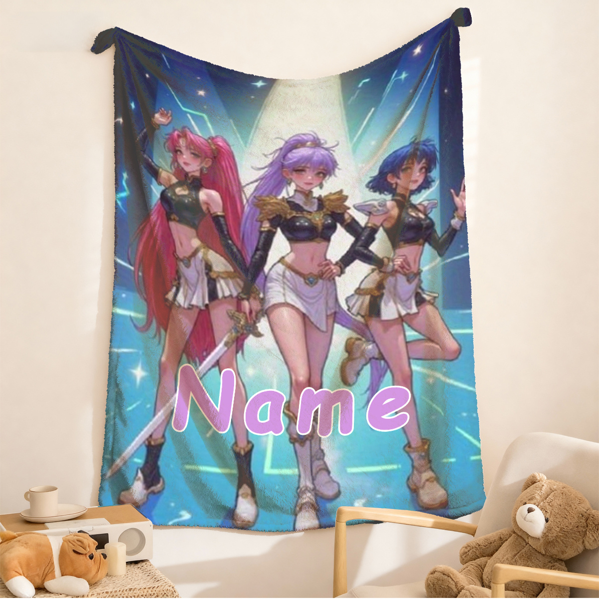 Personalized Anime Girls Blank - огляд і ціна Anime Cosplay Girl Name